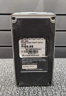 BOSS - MT-2W Waza Craft Metal Zone 2